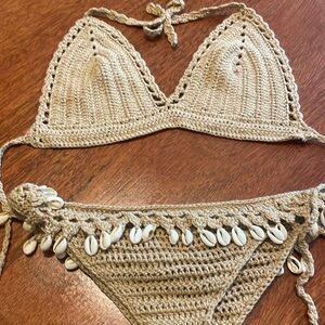 Crochet bikini set